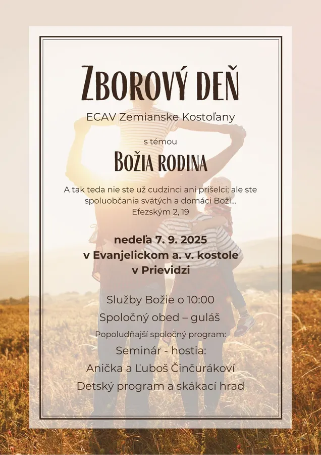 Zborový deň 2025