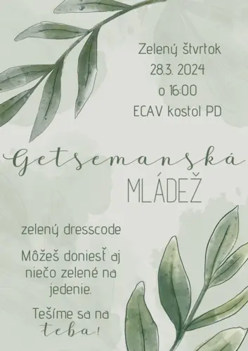 Getsemanská mládež 2024