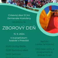 Zborový deň 2024 - ZRUŠENÝ