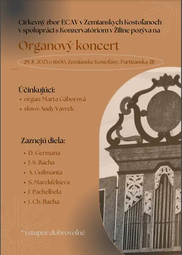 Organový koncert