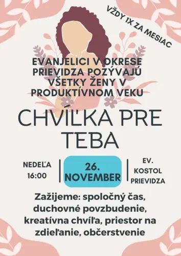 Chvíľka pre Teba