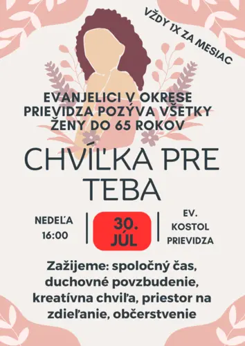 Pre ženy - Chvíľka pre teba