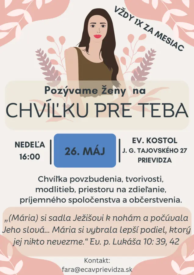 Chvíľka pre Teba
